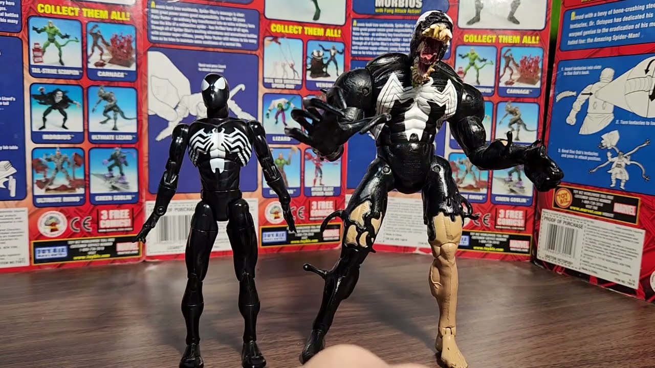Venom Month #22 ToyBiz Spider-Man Classics Series 1: Venom! - A Chewy Mew Video!
