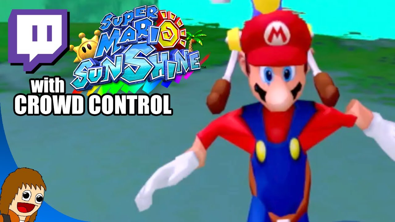 THIS ONE GET UNHINGED | Super Mario Sunshine w/ Crowd Control