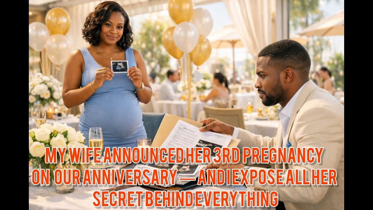 My Wife Announced Her 3rd  Pregnancy On Our Anniversary — And I Expose All Her Secret Behind Ever...