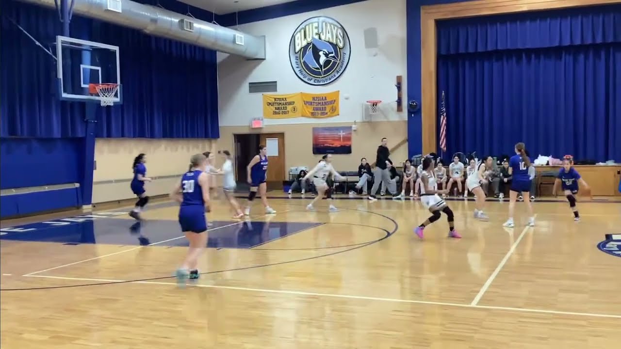 Mary Help of Christians Academy vs Saddle Brook #girlsbasketball #basketball #highschoolsports