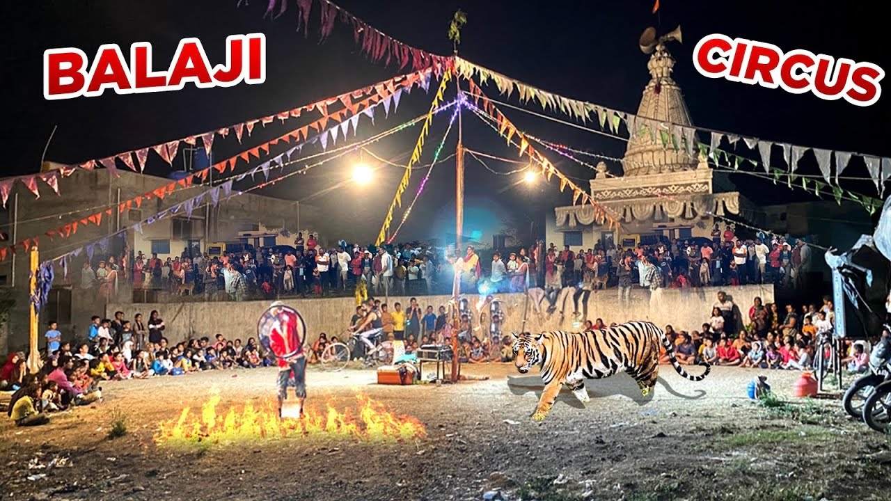 Balaji Circus in village best cycle ￼circus 😍🎪 || Ajinkya vlogs ||