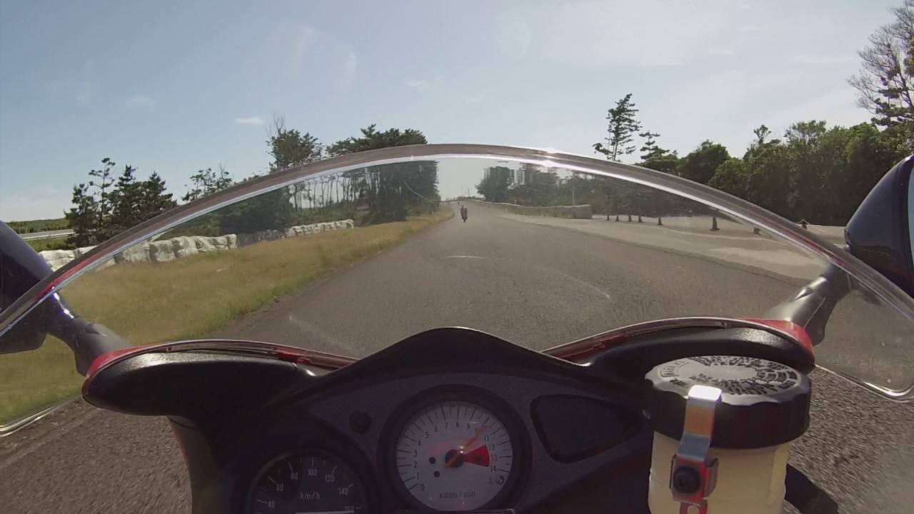 【SV400S】スズキセイフティスクール フルコース走行【竜洋テストコース】Suzuki Safety School in Ryuyo Test Track Part.2