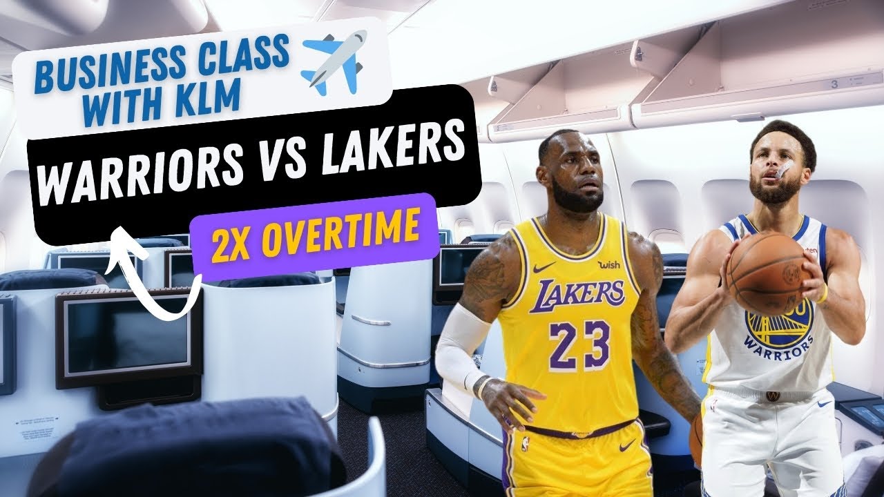 BUSINESS CLASS nach San Francisco & NBA - Golden State Warriors vs LA Lakers!!!