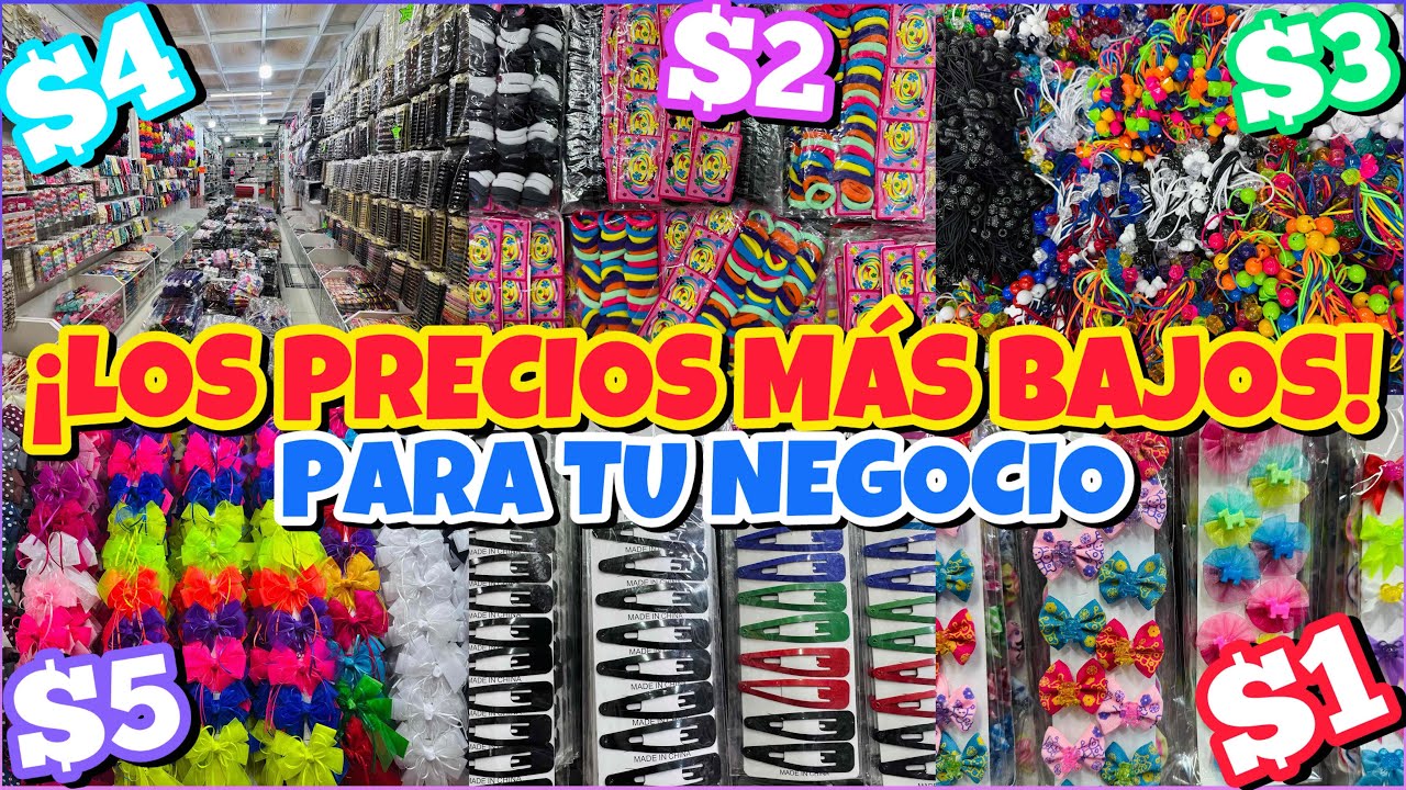 🤑MERCANCÍA desde CENTAVOS ¡PRECIOS BAJOS para REVENDER!😱 ACCESORIOS PARA CABELLO / CENTRO CDMX
