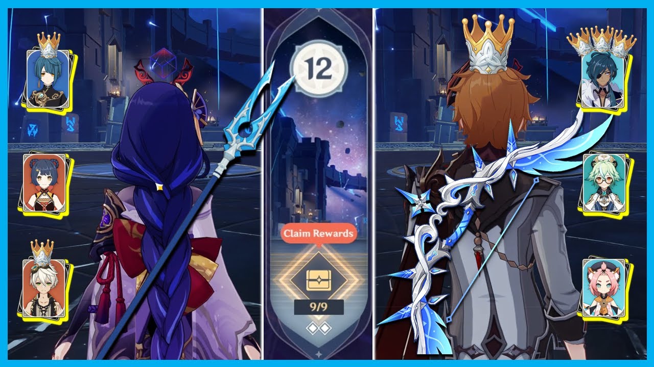 C0 Raiden National - C0 Childe Kaeya Freeze Team 2.2 Abyss Floor 12 | Genshin Impact