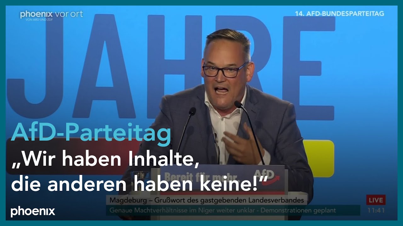 Rede von Martin Reichardt beim AfD-Parteitag am 28.07.23