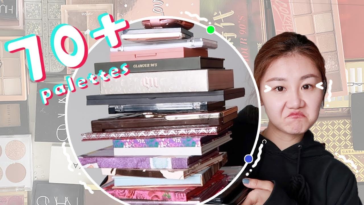 【Chatty  Eyeshadow Palette Declutter】舍弃了30+眼影盘+聊聊天|断舍离治大病