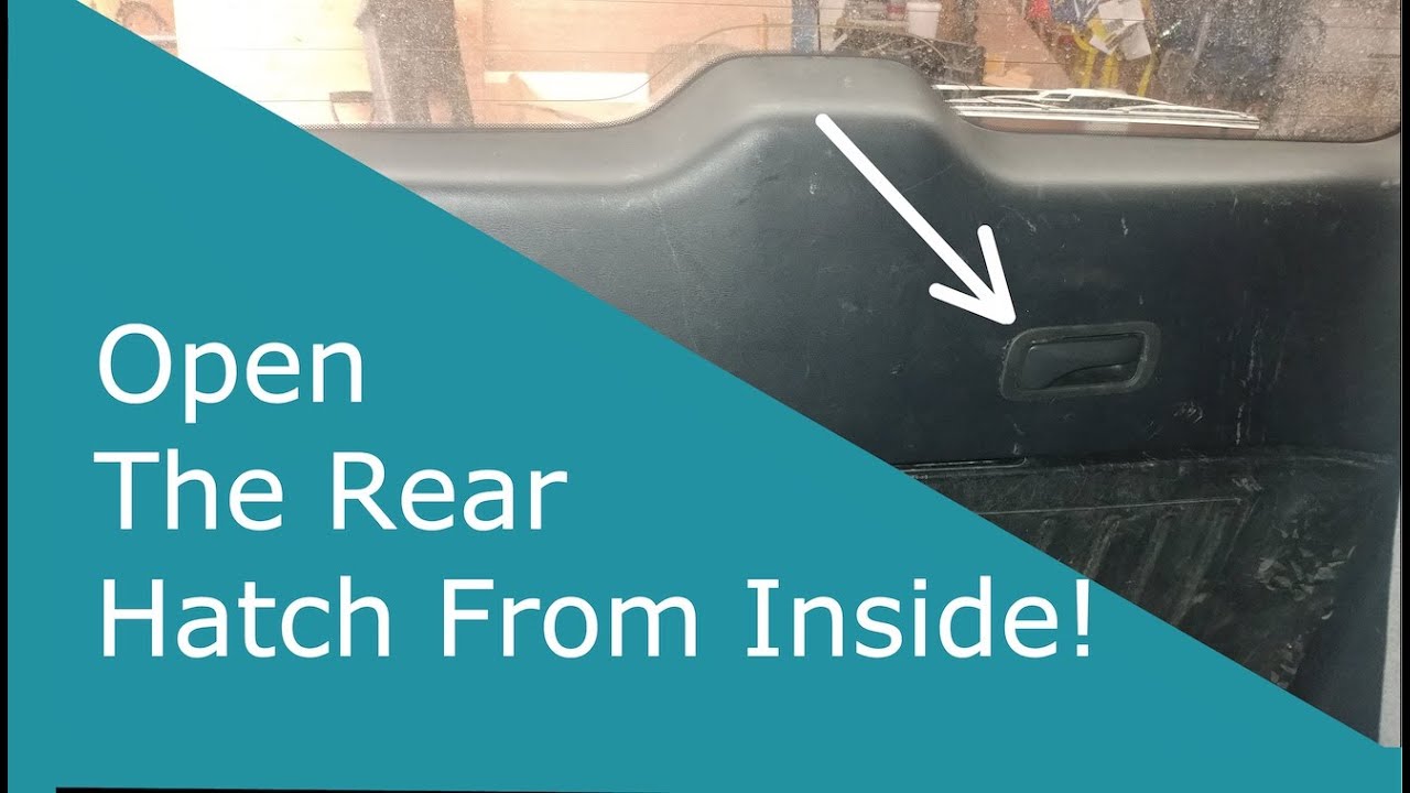 Honda Element Rear Door Inside Latch
