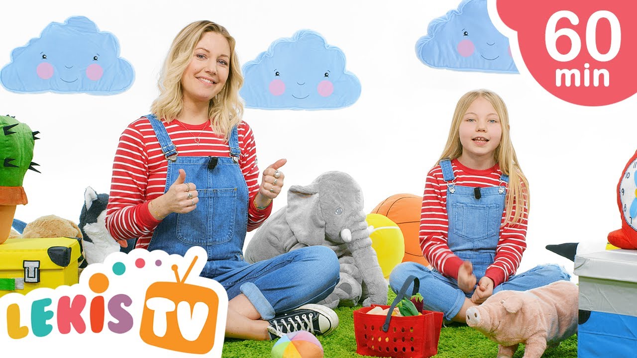 Svenska Barns&aring;nger med Vanja | 60 min Barnvisor & Barnramsor