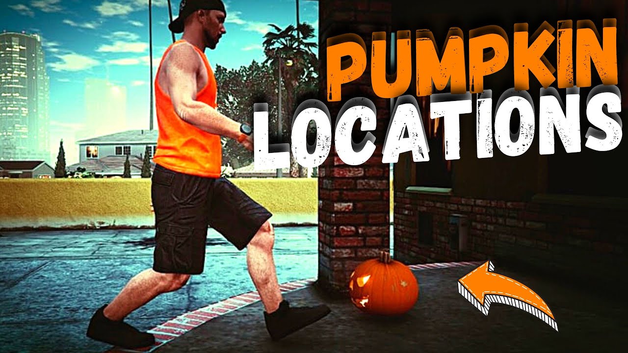 GTA Online: Pumpkin Hunt Halloween Event (Jack O' Lanterns)