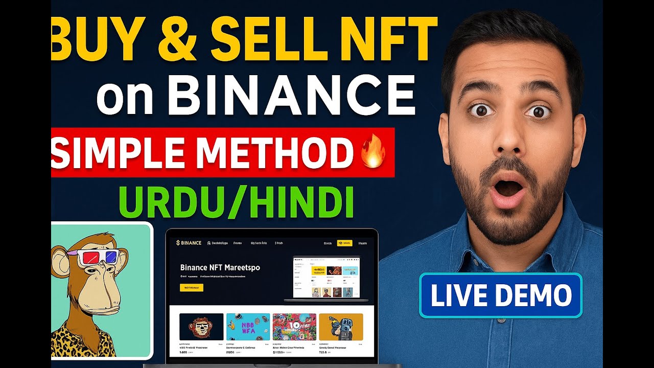 How to sale and buy NFT on binance full video with very simple method | By Pak Trading Agency