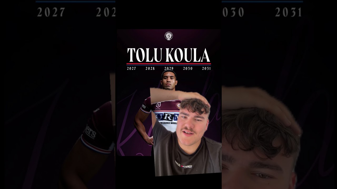 КОУЛА ОСТАЕТСЯ 🔒 #nrl #manlyseeagles #nationalrugbyleague