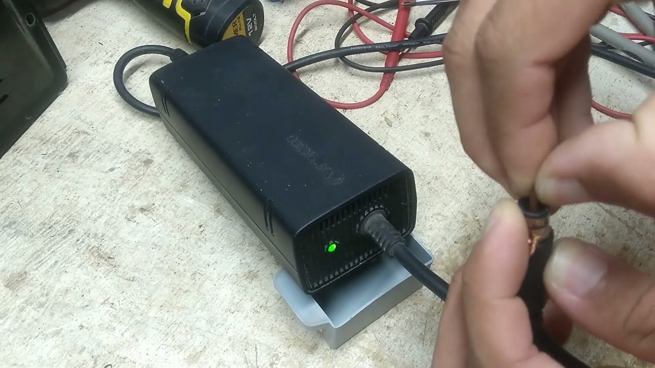 Como ligar e testar fonte XBOX 360 Super Slim sem o Console videogame