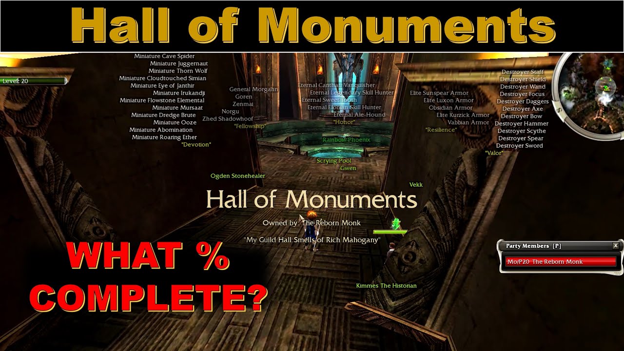 Guild Wars Hall of Monuments