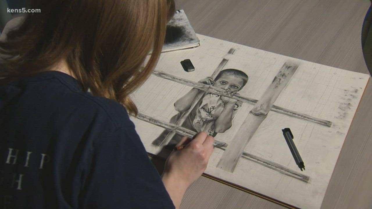 Teen artists' work highlights worldly challenges | Kids Who Make SA Great