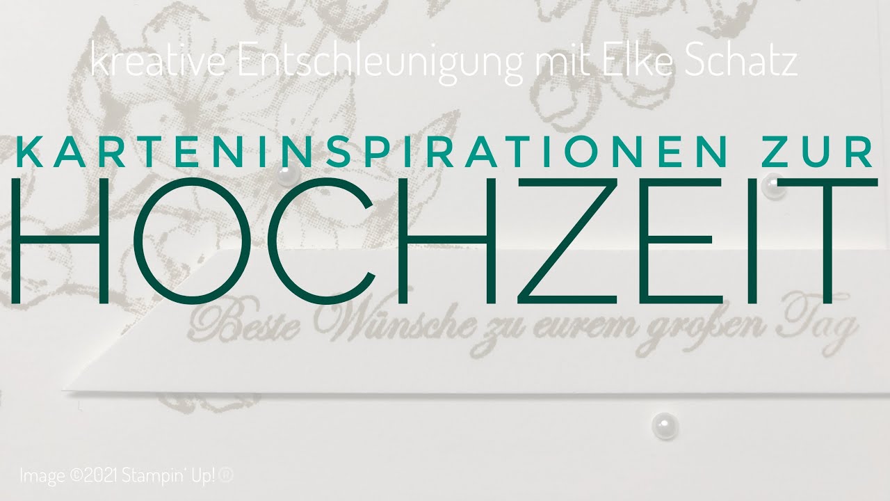 Hochzeitskarten-Inspirationen mit Stampin' Up!®
