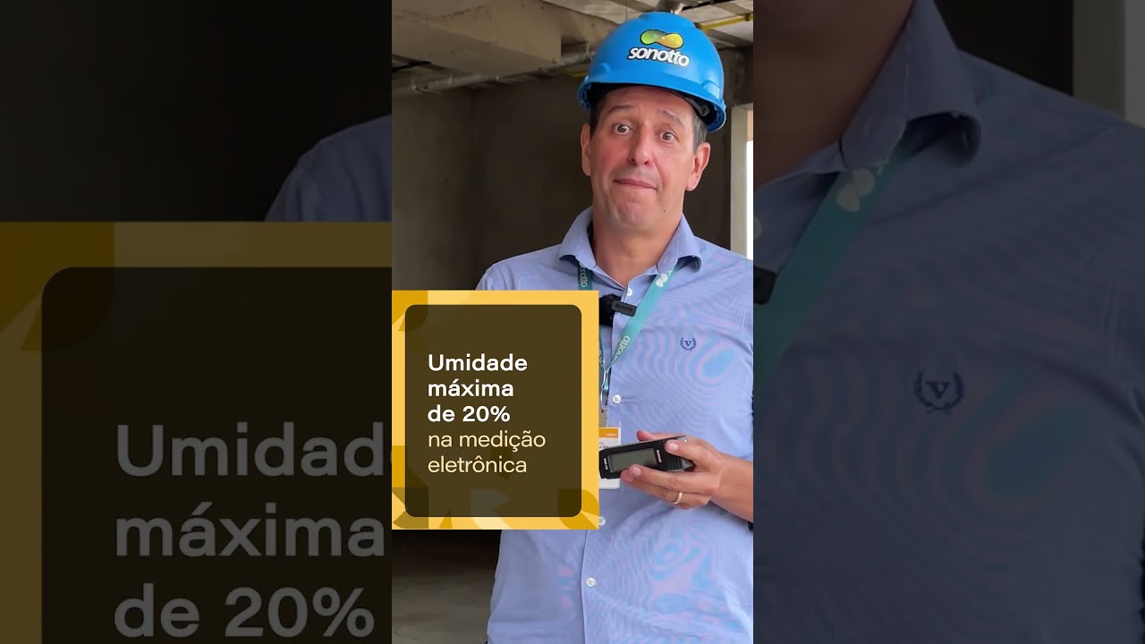 Medindo a umidade ideal do contrapiso para instala&ccedil;&atilde;o de piso de madeira #madeira #madeiranatural