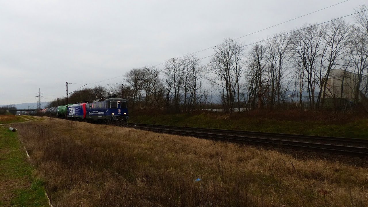 Z&uuml;ge bei Muggensturm mit Re421 Re474  & MEHR