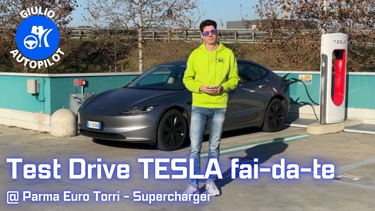 Test Drive TESLA Self Service - Vieni a provarla anche tu in fai da te!