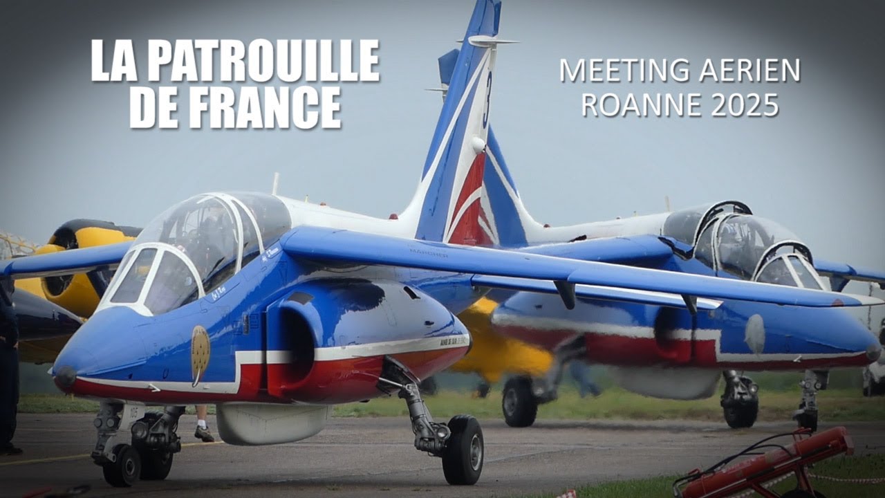 LA PATROUILLE DE FRANCE | MEETING ROANNE 2025