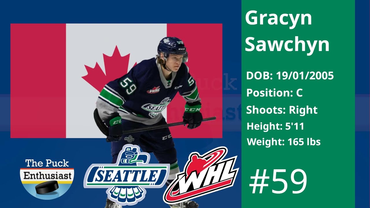 #59 Gracyn Sawchyn (DY) Shift-by-Shift 20.01.22 WHL - Seattle thunderbirds