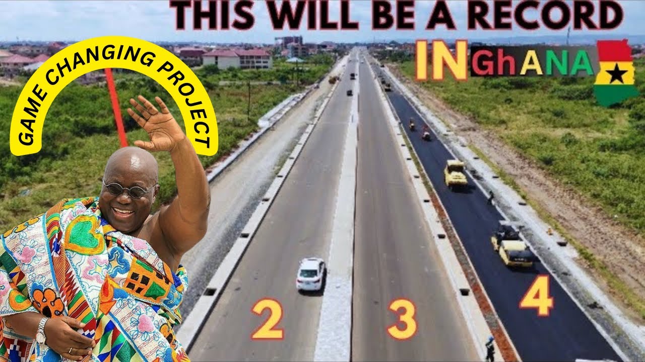 A massive road project to the Tema Motorway is Record (Reality in Ghana 🇬🇭)