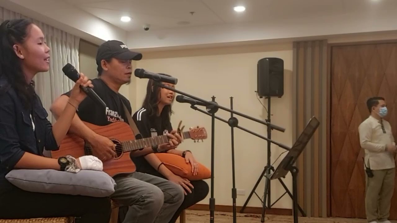 Franz Rhythm Inimbitahan sa isang Resort. Grand Reunion Event..Acoustic Trio Presentation.