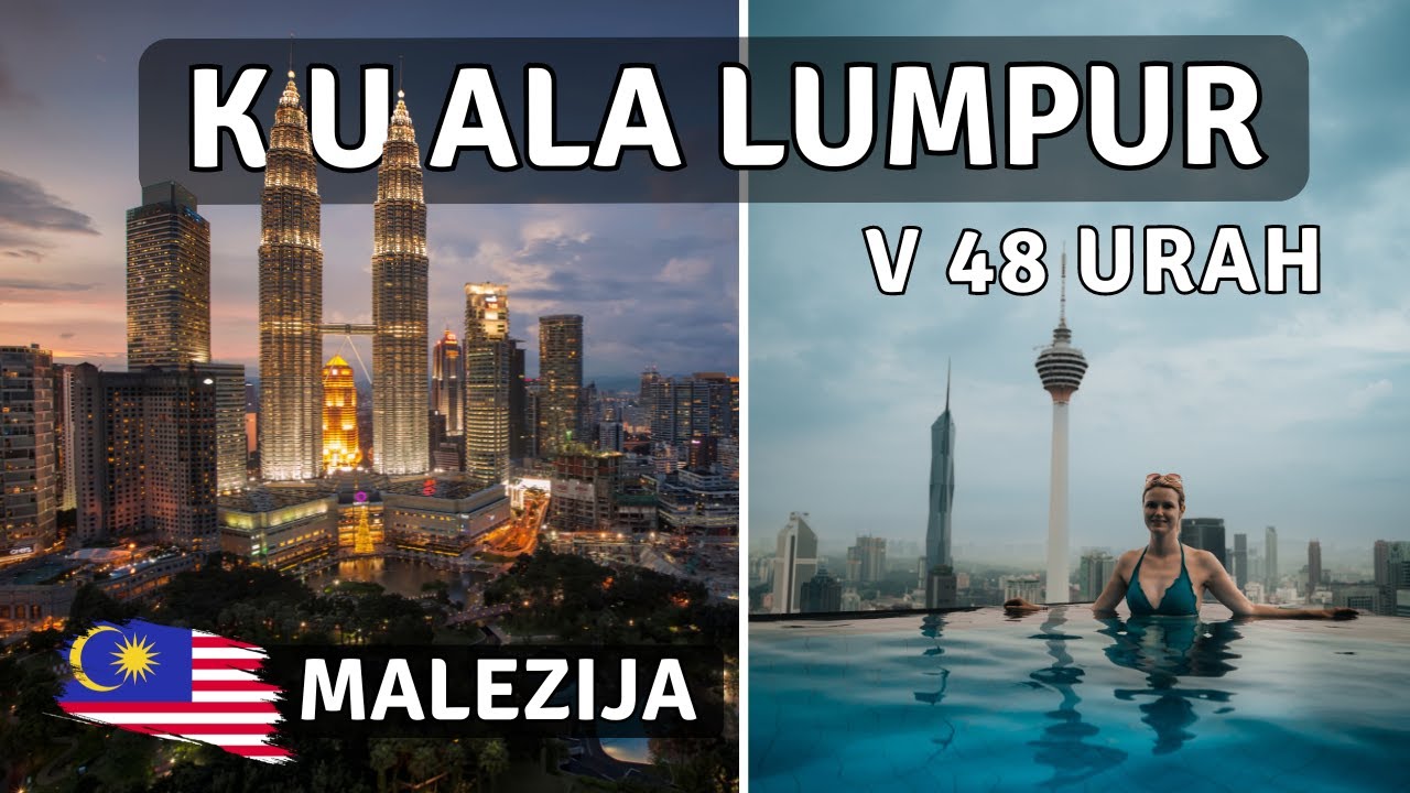 MESTNI BLIŠČ in NEBOTIČNIKI - Kuala Lumpur Malezija