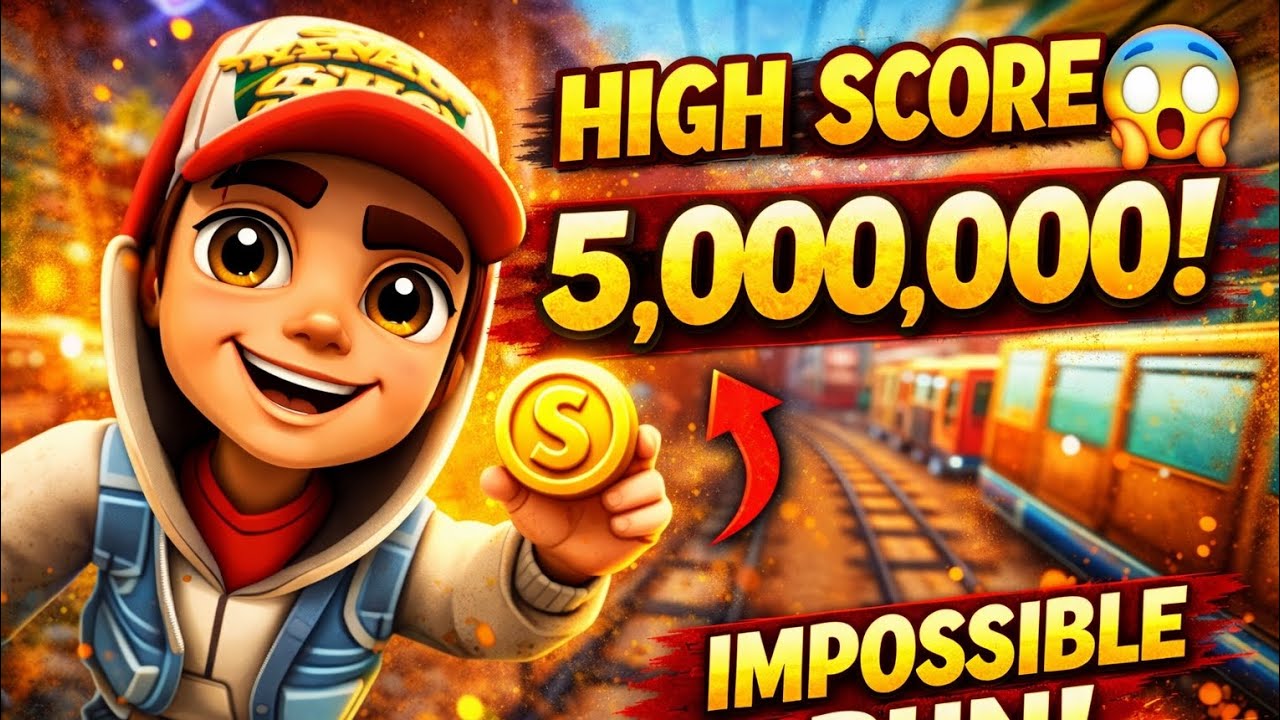 Subway Surfers Gameplay 😱 High Score Run | Noob to Pro Challenge #gaming #2026 #fukragamer #yt 