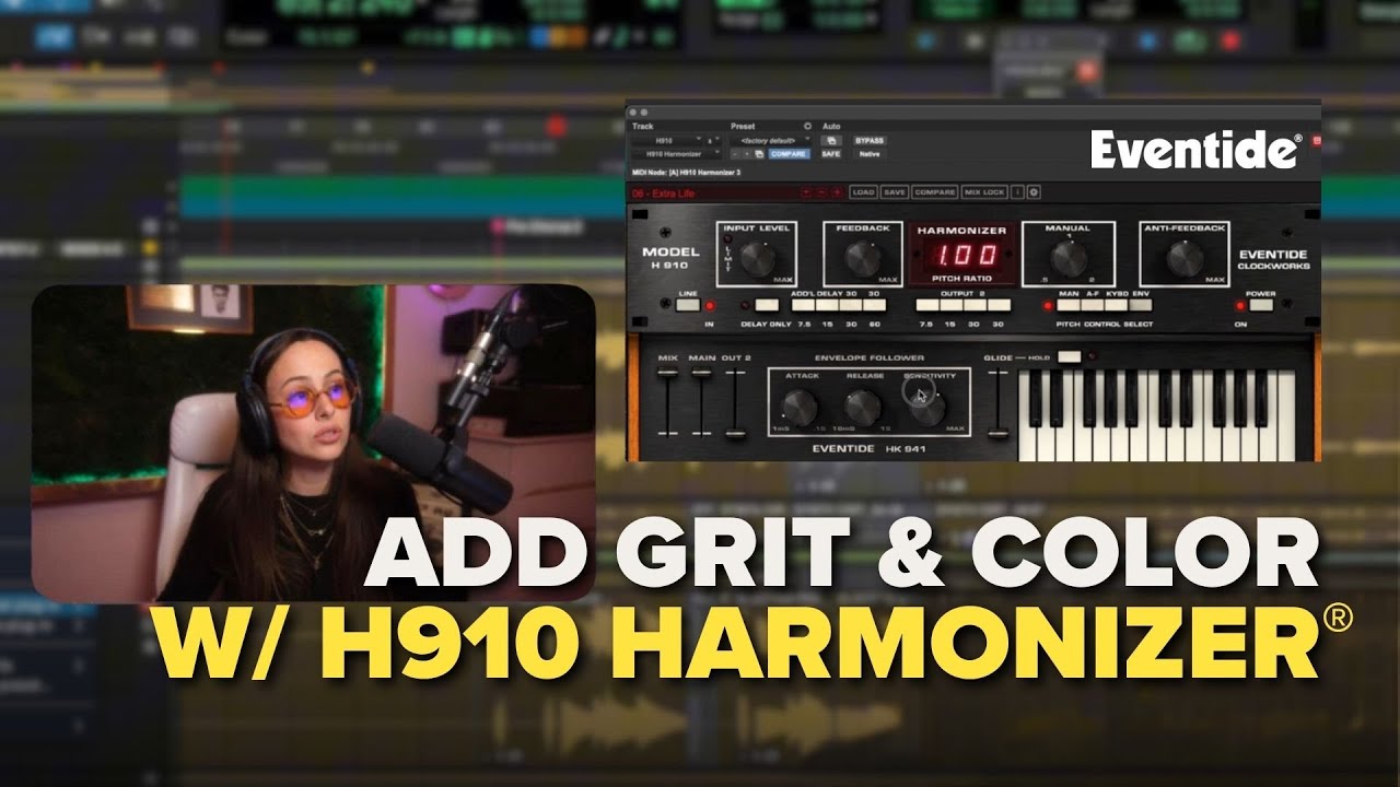 Final 10%: Add Color, Grit & Bite to Your Mix with the H910 Harmonizer&reg;