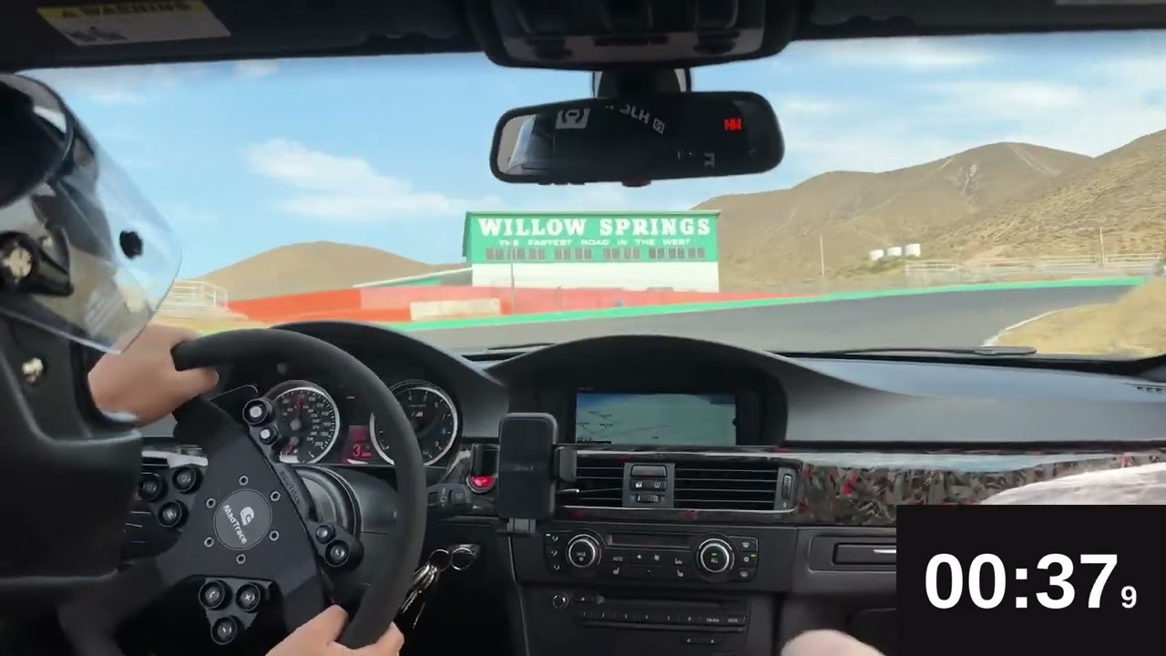 BMW E92 M3 Willow Springs International Raceway (WSIR Big Willow) - 1:32.2 (Hot and Heavy)