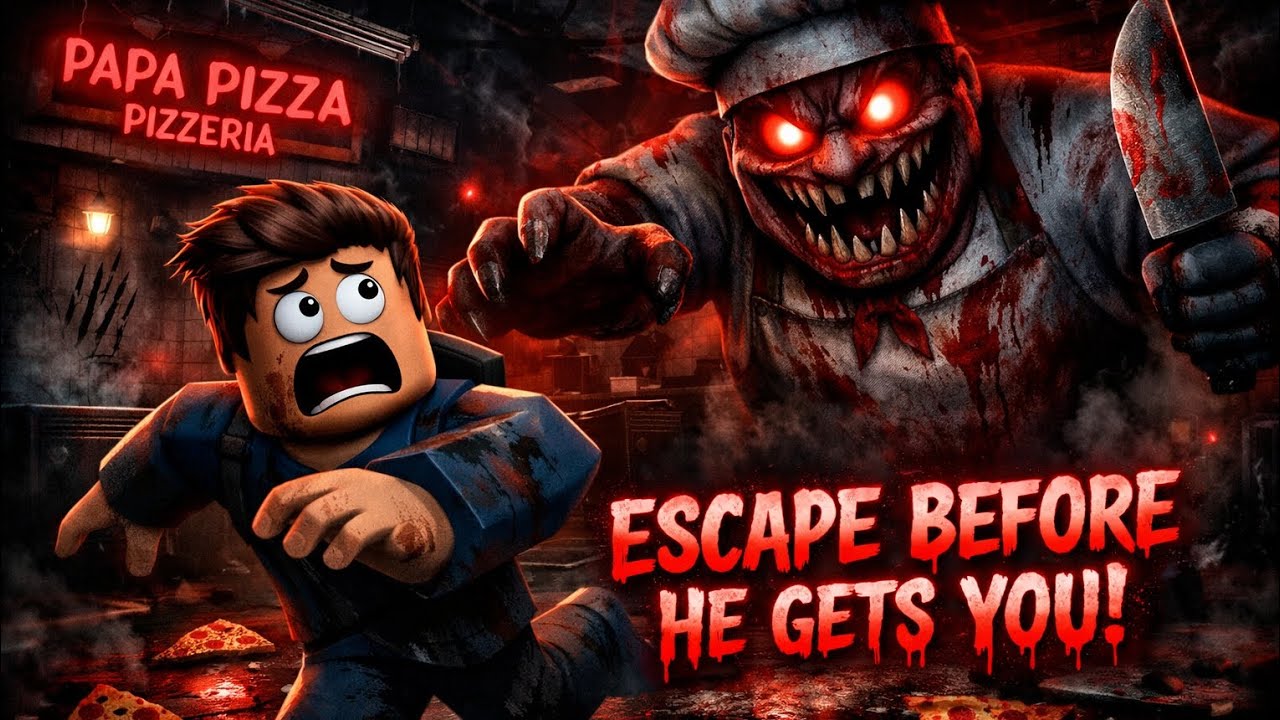 Escape Before He Gets You || Roblox || 