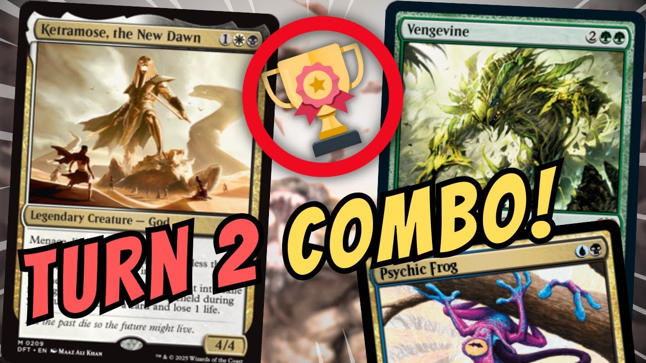 Crabvine is SuperBROKEN With NEW Ketramose COMBO! | 5-0 Trophy | Aetherdrift MODERN | MTGO