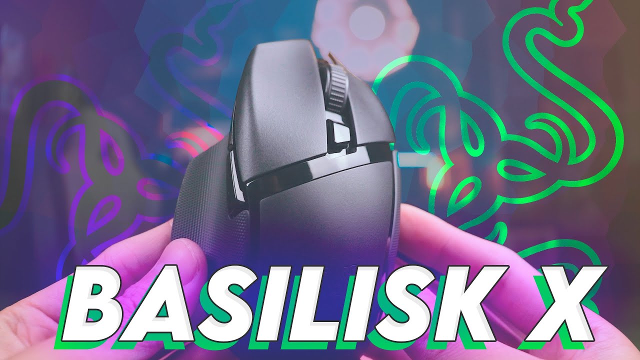 Um dos MELHORES MOUSES SEM FIO que já testei! Review do Razer Basilisk X Hyperspeed