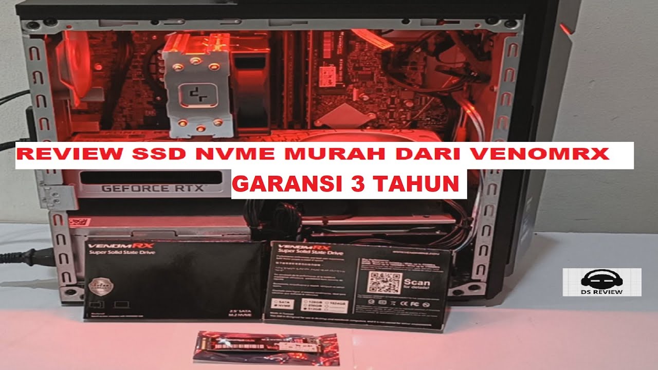 FULL TEST VenomRX VRX SUPER M.2 SSD NVME 2280 256GB 512GB MURAH GARANSI 3 TAHUN DS REVIEW INDONESIA