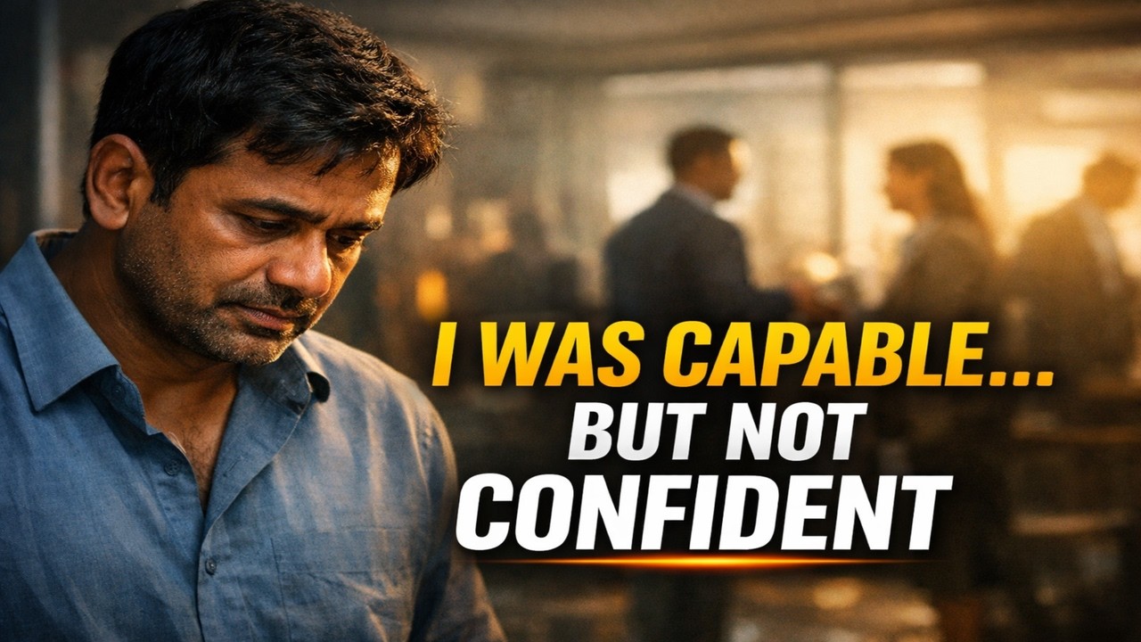 I Was Capable… But Not Confident 🥇!!!