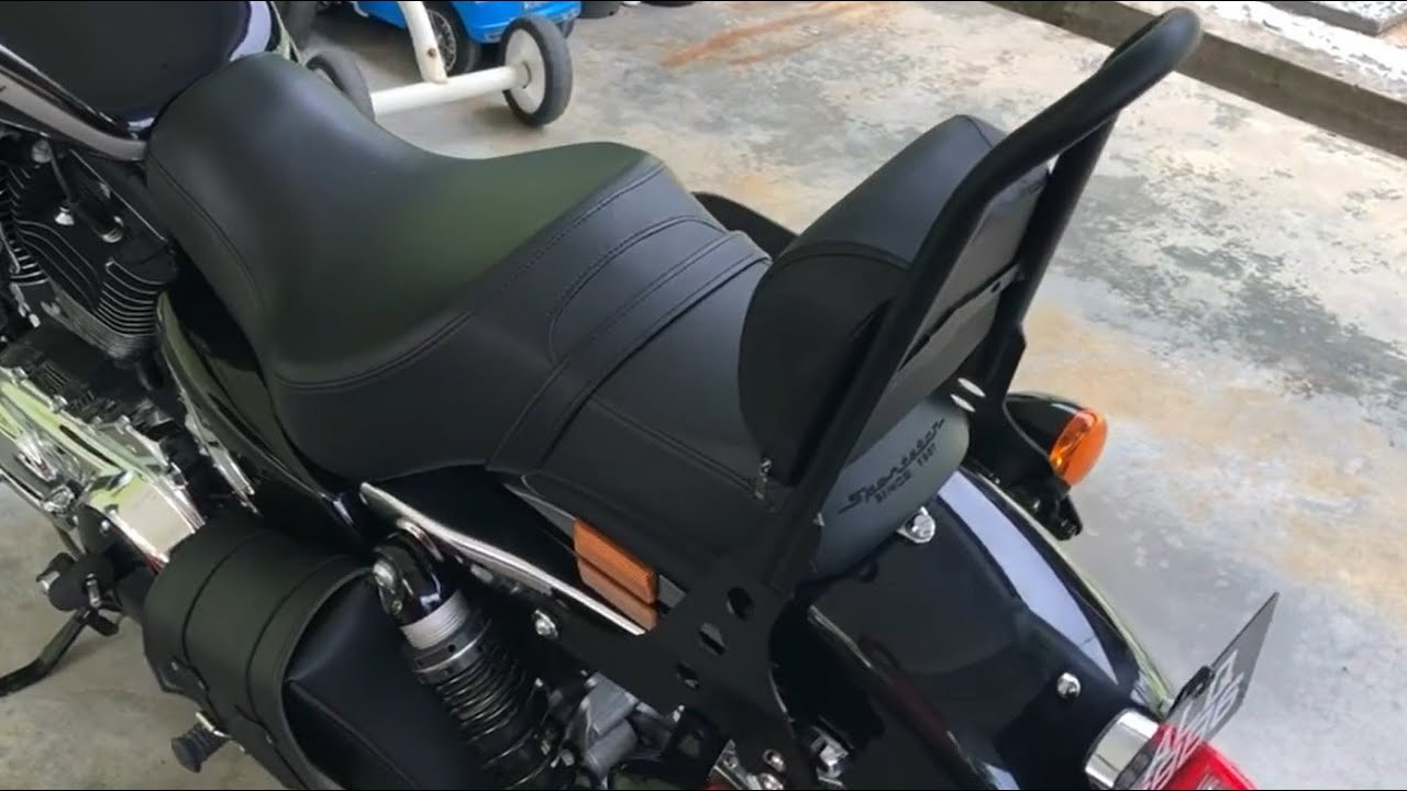 Harley Davidson XL1200 Custom - Detachable Sissy Bar (DIY)