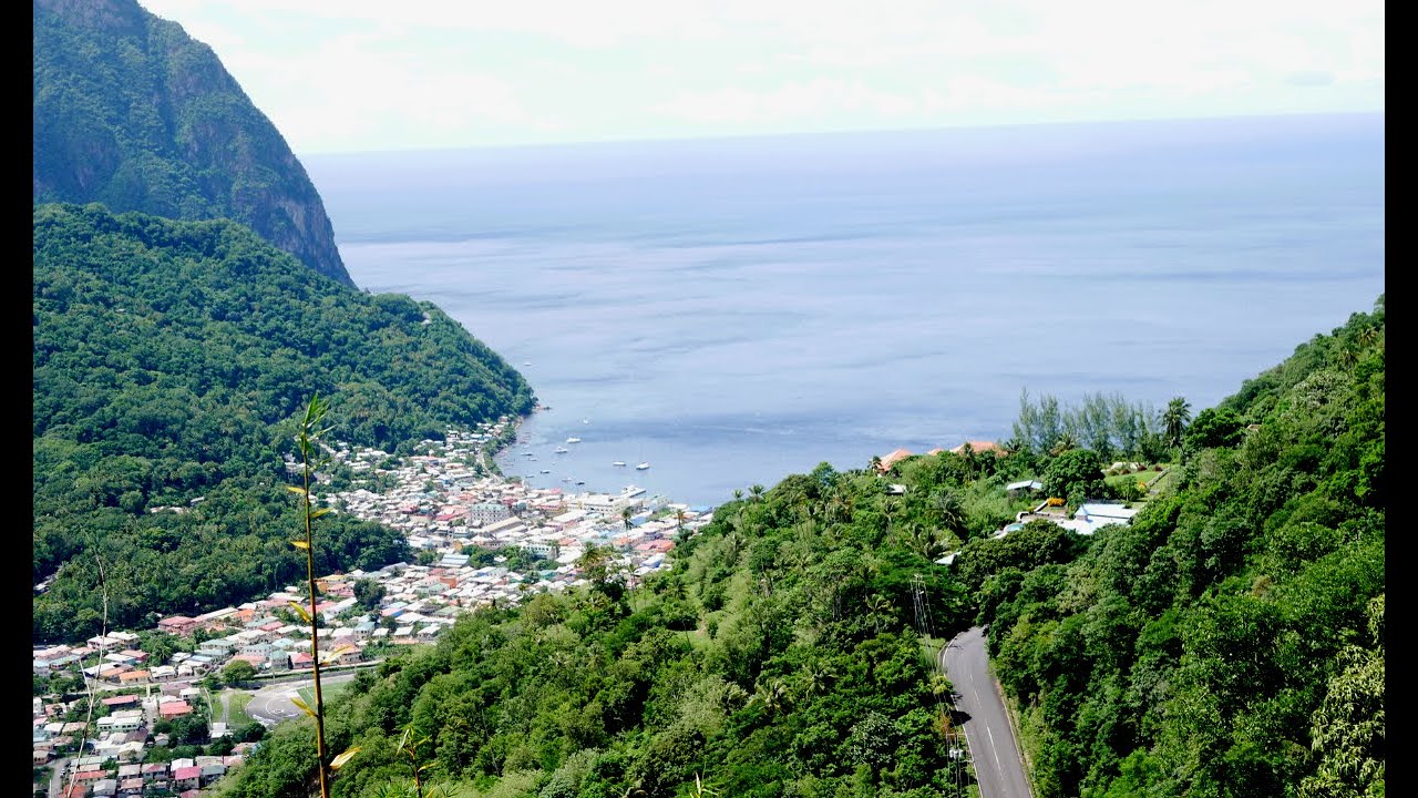ST LUCIA TOWN OF SOUFRIERE