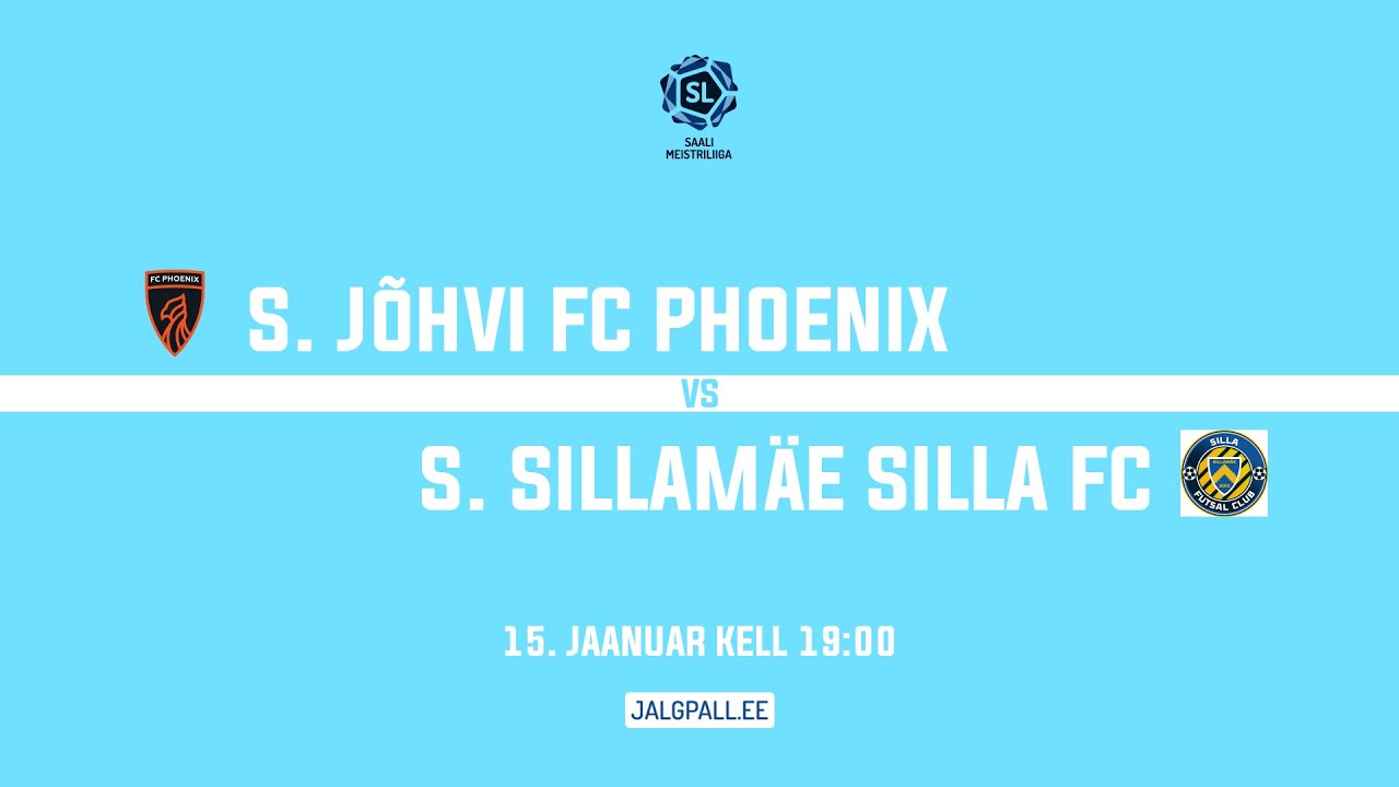 S. Jõhvi FC Phoenix - S. Sillamäe Silla FC, Saalijalgpalli meistriliiga