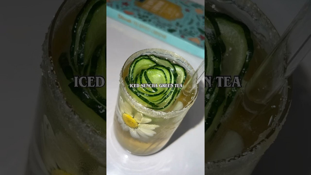 Iced Sencha Green Tea Recipe 💚🫖