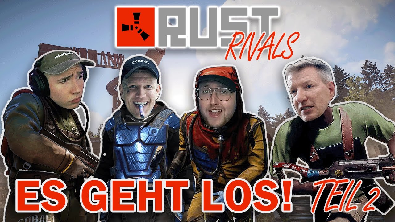 RUST SERVER von ZARBEX und MONTE! 80 STREAMER | Rust Rivals | Part 2 | UNCUT