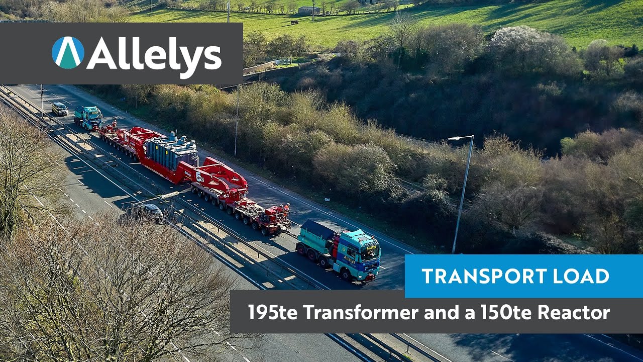 The First Double Girder Frame Convoy in the UK - Stafford to Ninfield