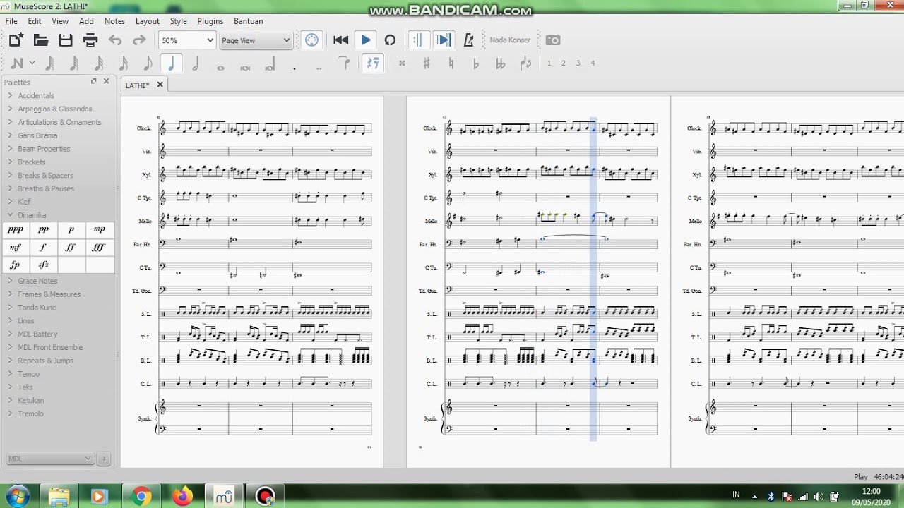 Lathi By Weird Genius, Drumband Arrangement