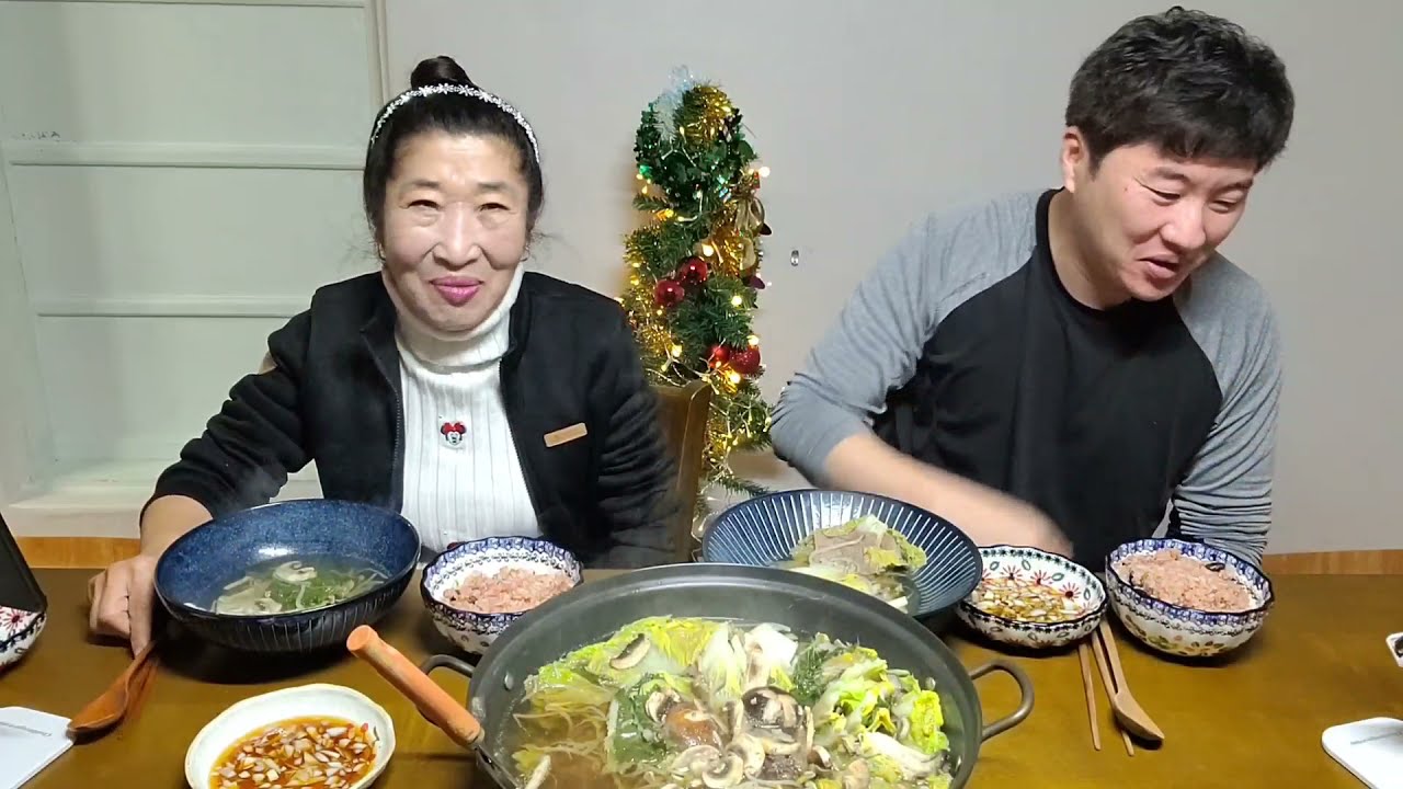 먹방MUKBANG 직접만든 밀푀유나베 소스에맛있게 찍어먹기 & 미소천사 공주같은밤 잘자요 Mille-feuille Nabe (EATING SHOW)