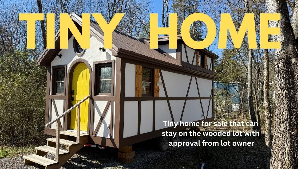 TINY HOME 10x24 custom home to stay on wooded lot in Newport, TN