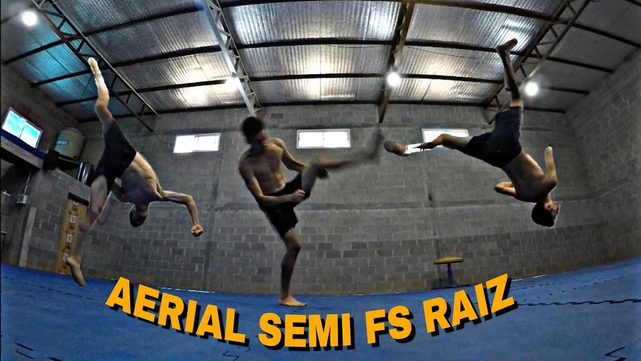 AERIAL SEMI (frontswing) RAIZ - Tutorial de Tricking en español