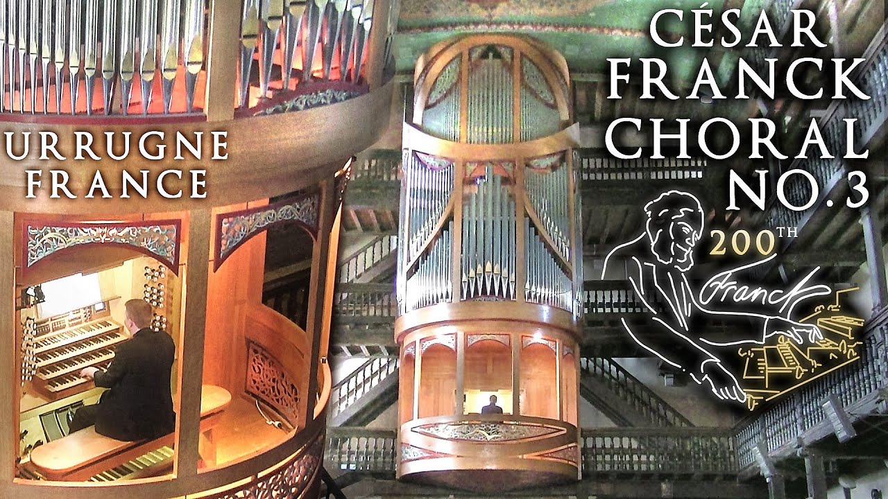 FRANCK - CHORAL NO. 3 (A MINOR) - JONATHAN SCOTT LIVE IN CONCERT - DALDOSSO ORGAN, URRUGNE, FRANCE