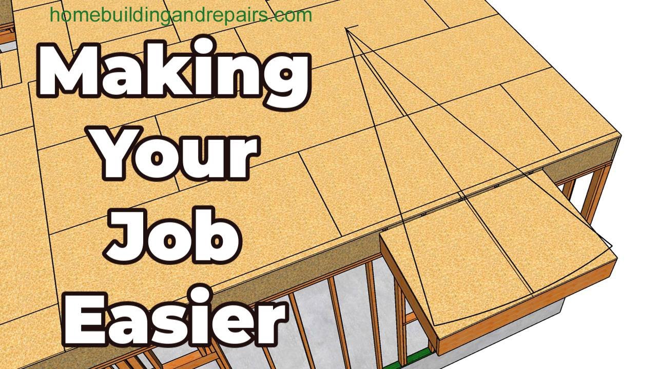 How To Create Curved Balcony Joist, Sheathing And Guardrailing Layout Tools