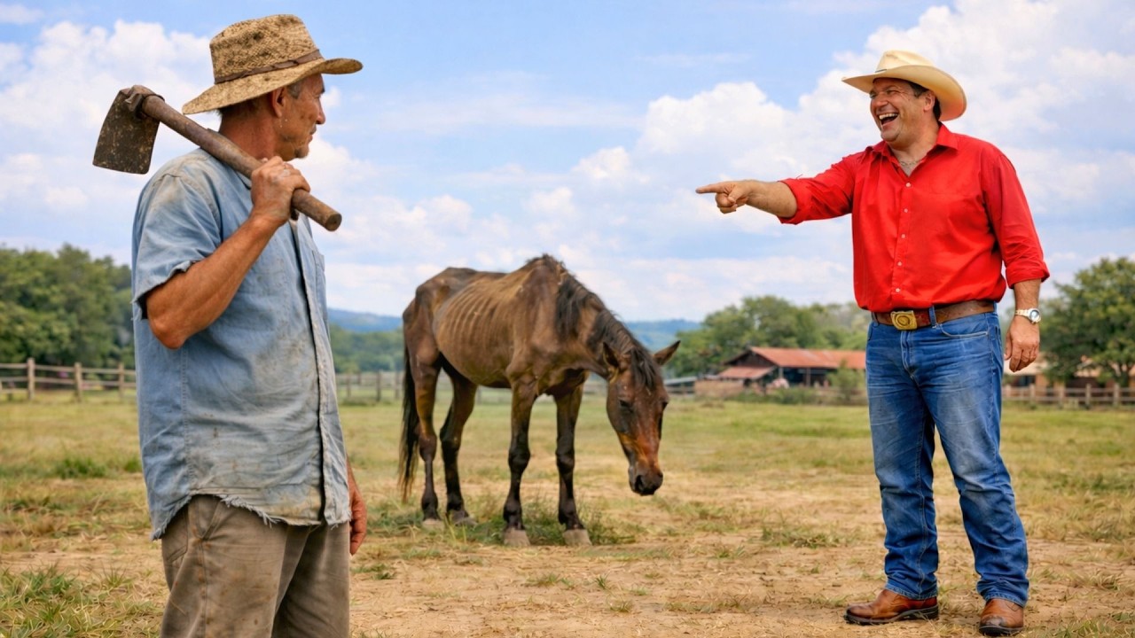 Trabajó por un Caballo MAGRO… Días Después el Hacendado RICO Suplicó Perdón…