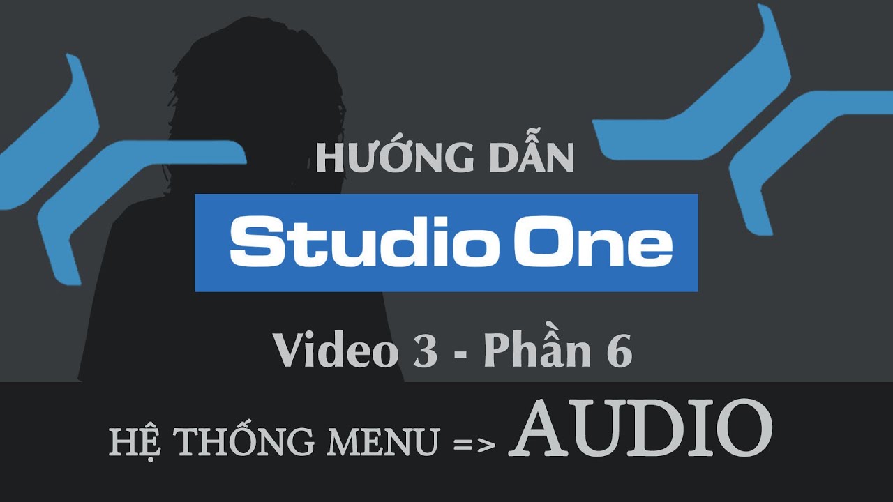 HD Studio One - 03 - Phần 6 - Menu Audio trên Studio One - Fender Studio